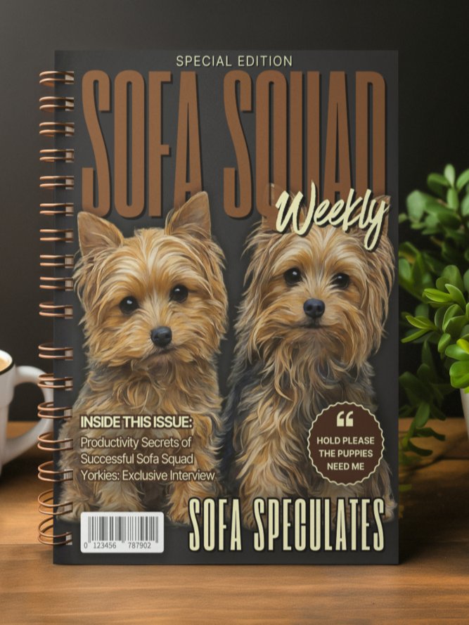 Sofa Squad Weekly Special Edition Spiral Notebook product image (7)