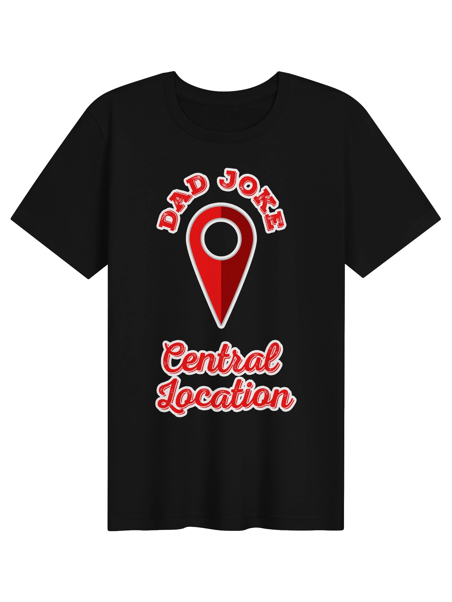 Dad Joke Central Location Tee product image (1)