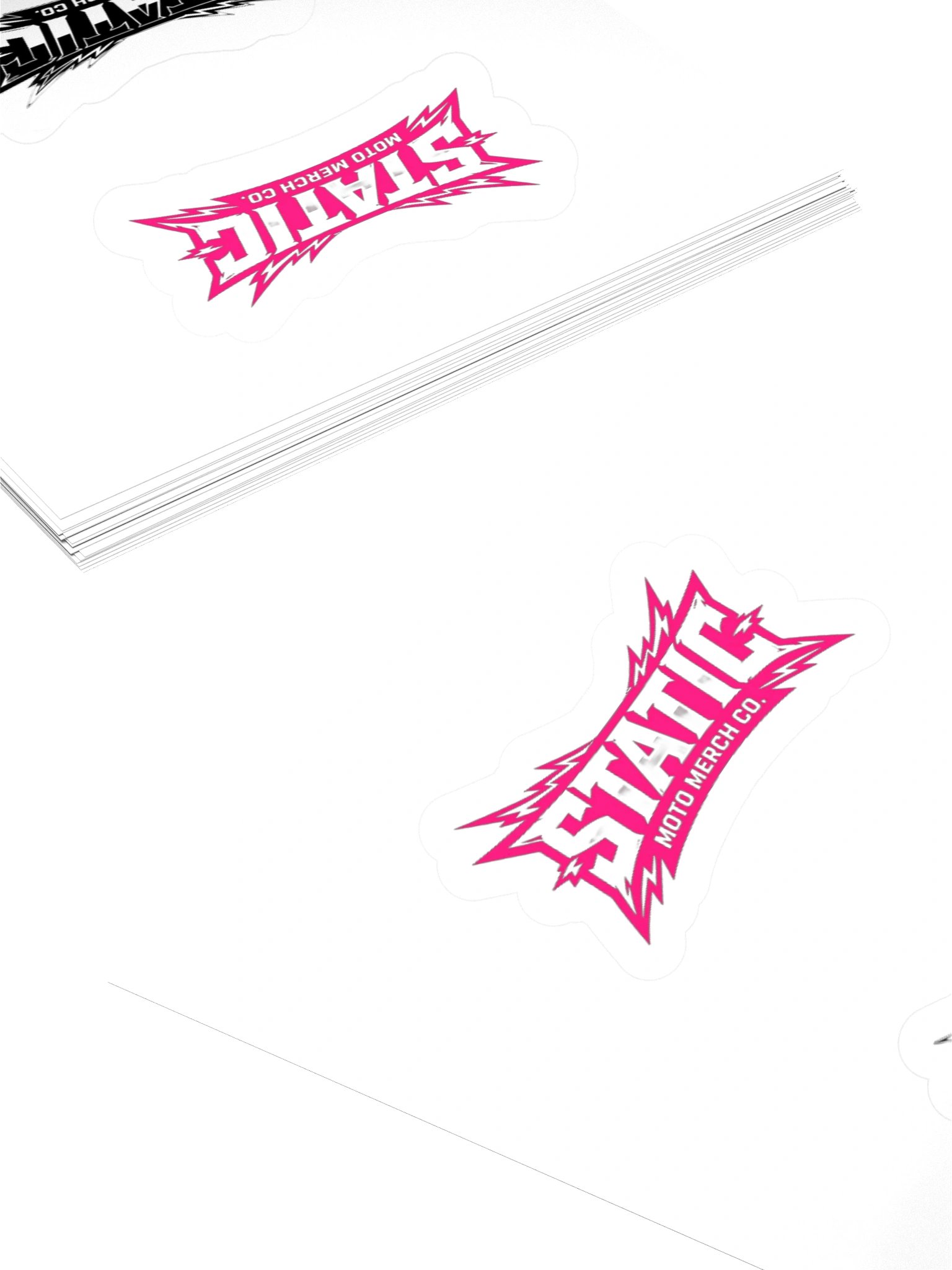 2 pack static moto merch co. logo stickers product image (8)