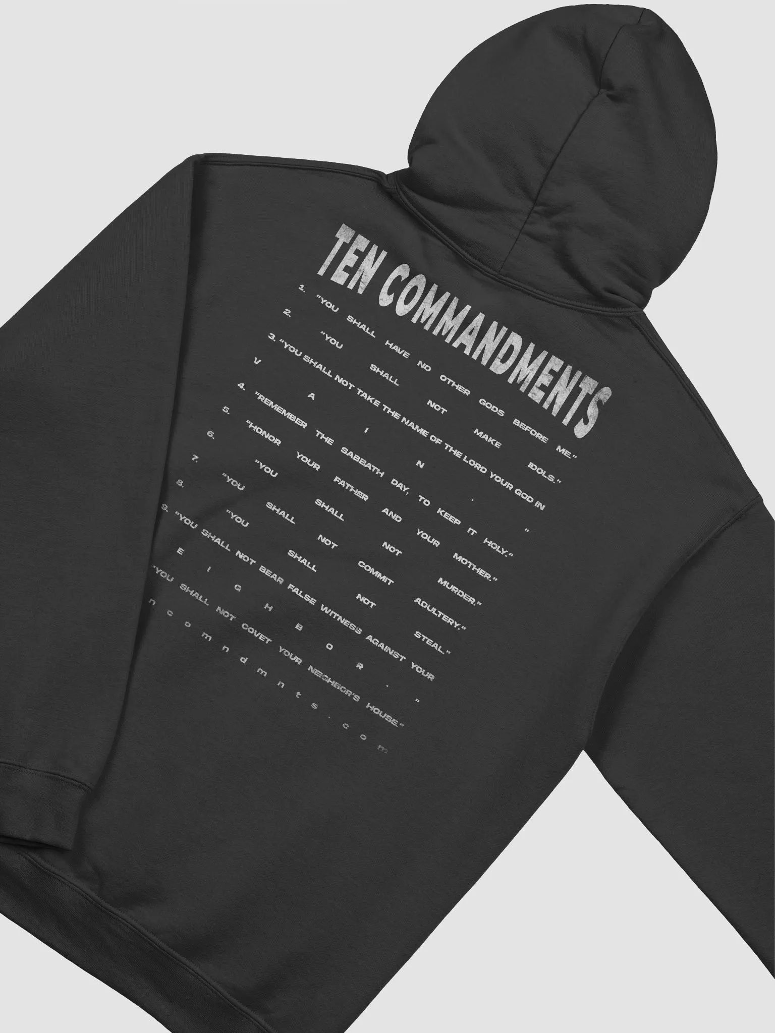 Ten Commandments Hoodie product image (3)