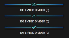 Minty Fresh Embed Divider Bars product image (2)