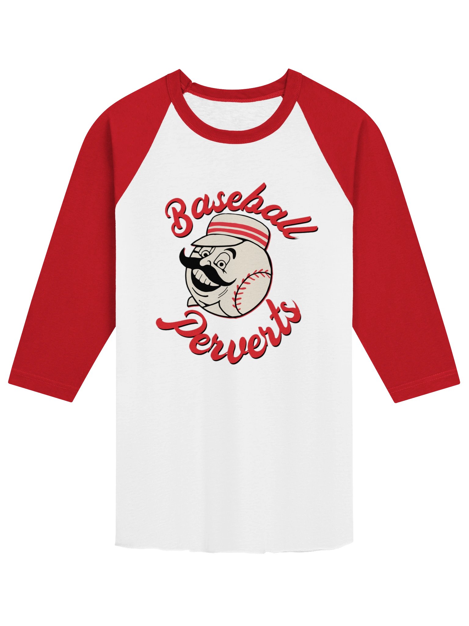 Baseball Perverts baseball tee product image (1)