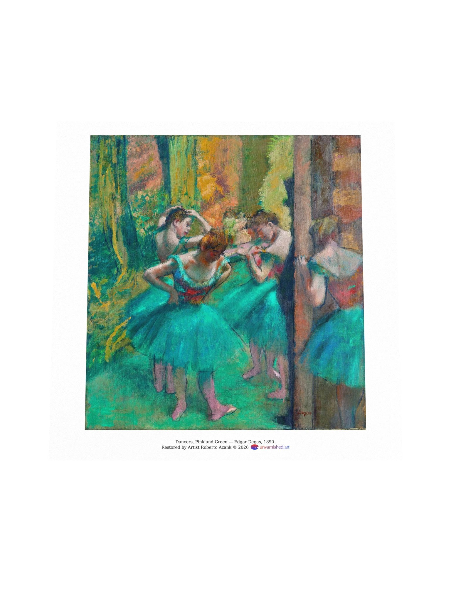Dancers, Pink and Green — Poster product image (4)
