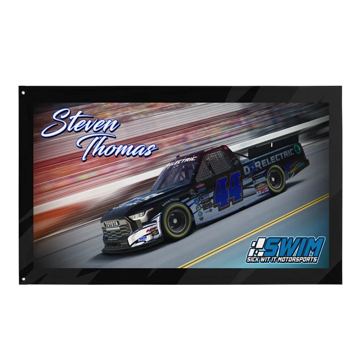 Steven Thomas #44 Driver Flag product image (1)