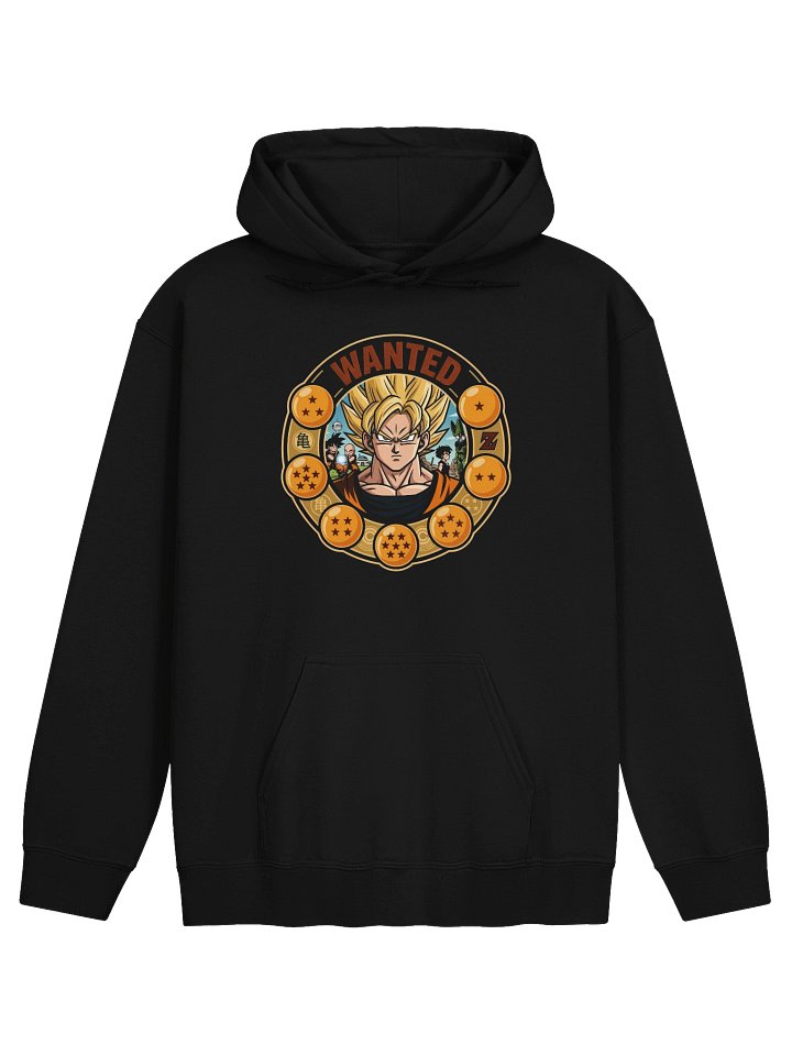 WANTED Super Saiyan Goku Dragon Ball Hoodie product image (1)