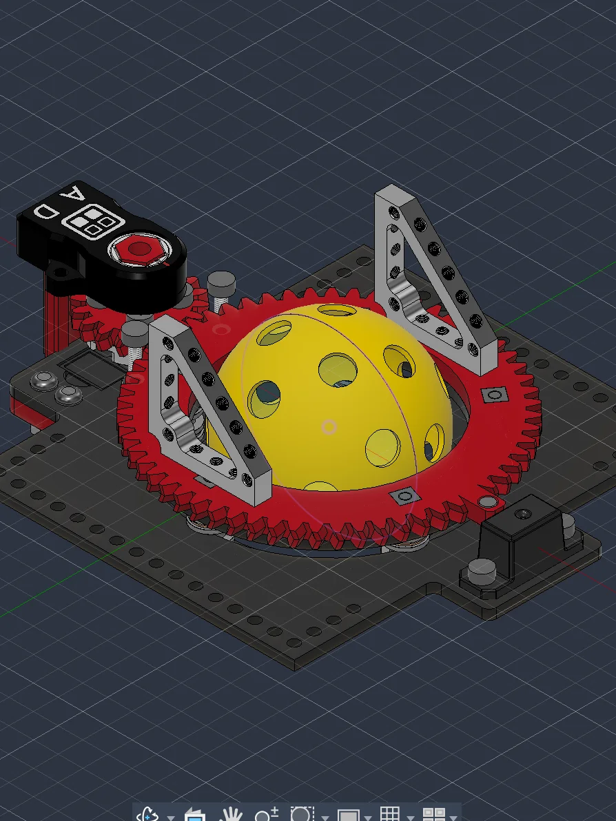 81mm ID Rotating Turret Base Kit: Thrust "Bearing Stack" Style product image (2)