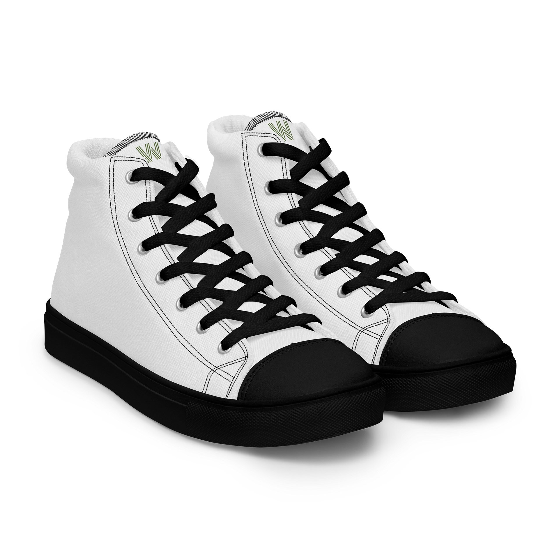Olive Ribbon 'W' Women's High-Tops product image (4)