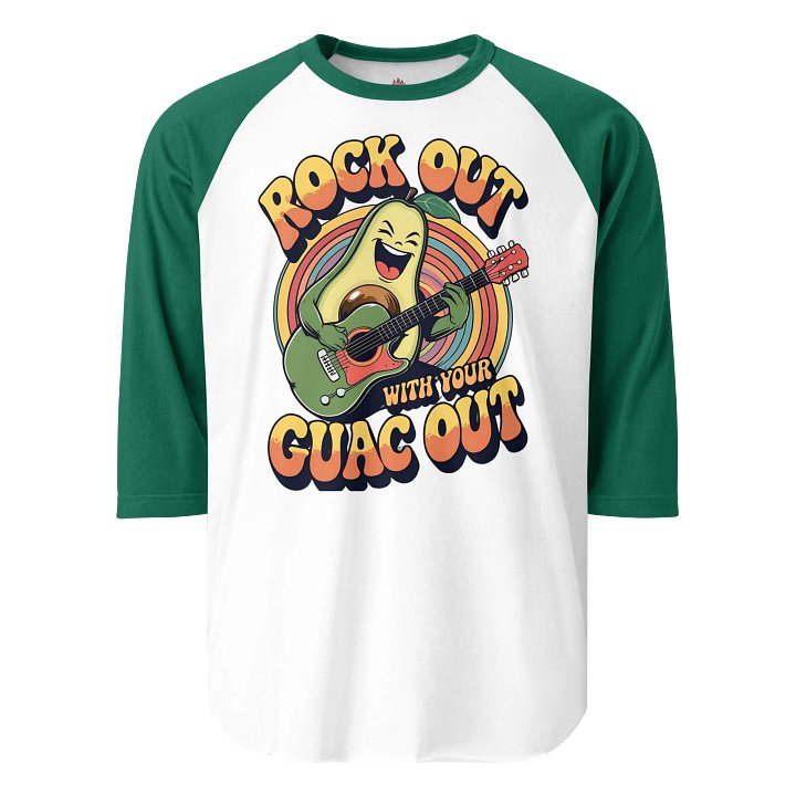 Rockin' Guac Raglan Tee product image (1)