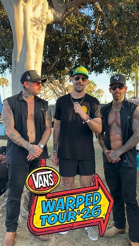 The worlds greatest band @lakeview meets the worlds greatest cycle instructor, me. 

#indoorcycling #spinclass #warpedtour #h...