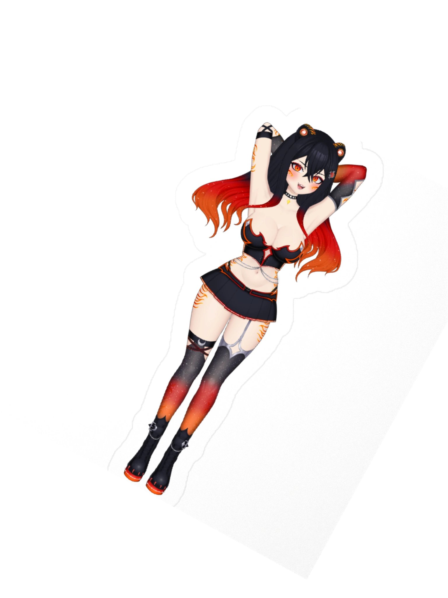 Arms Up - Hot | Kiss Cut Stickers product image (2)