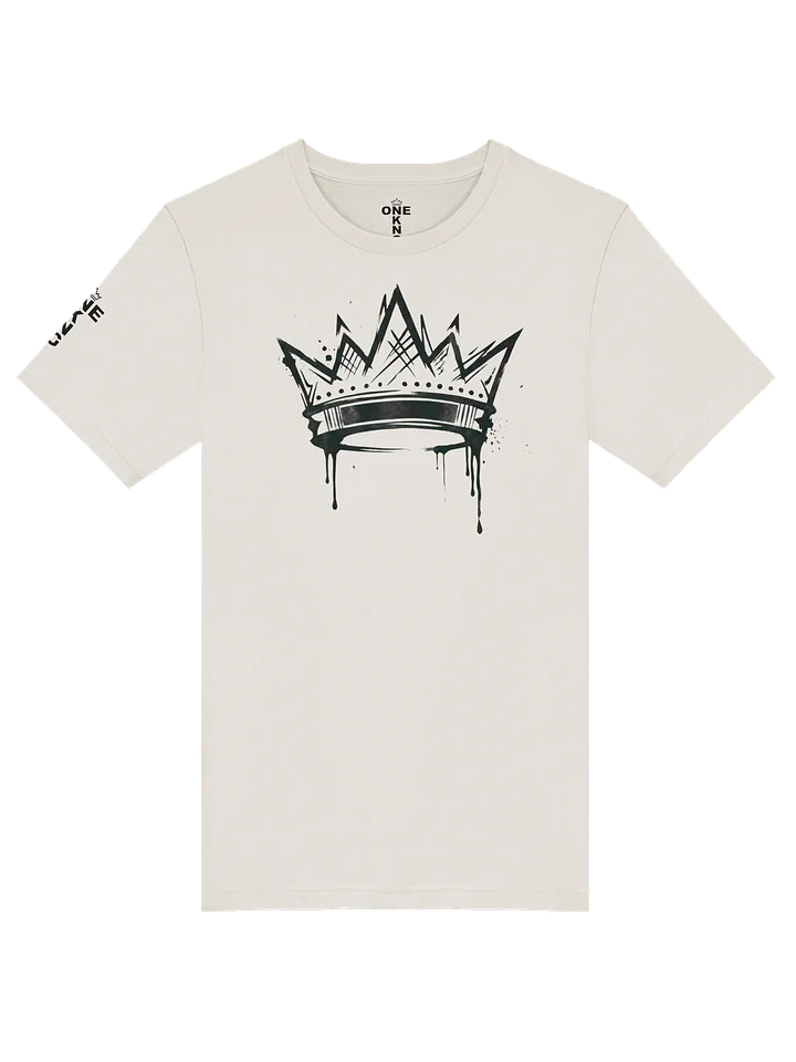 ONE KING True Crown Warrior Edition Premium T-Shirt black print product image (1)