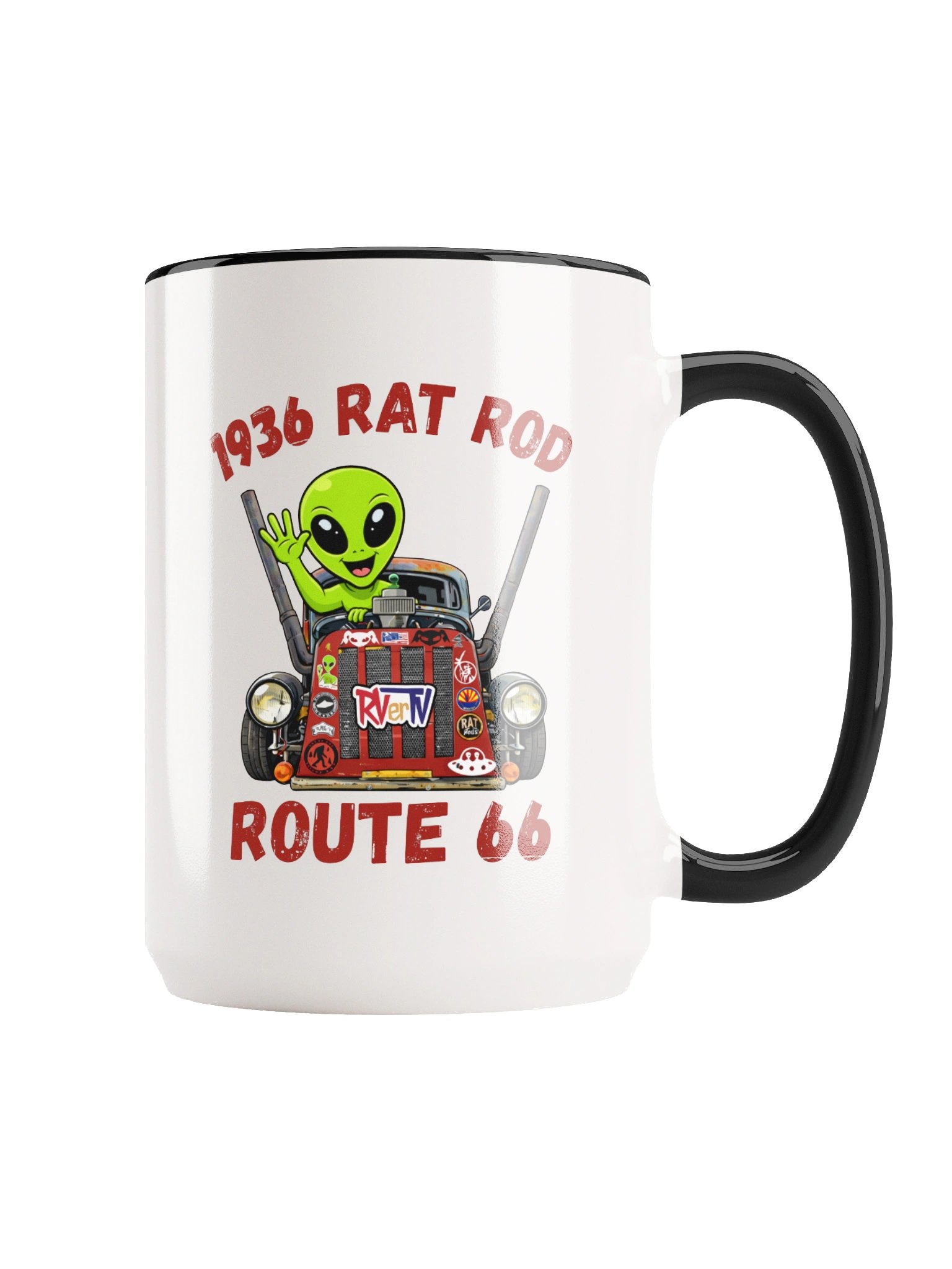 1936 Rat Rod Route 66 - Coffee Mug product image (2)