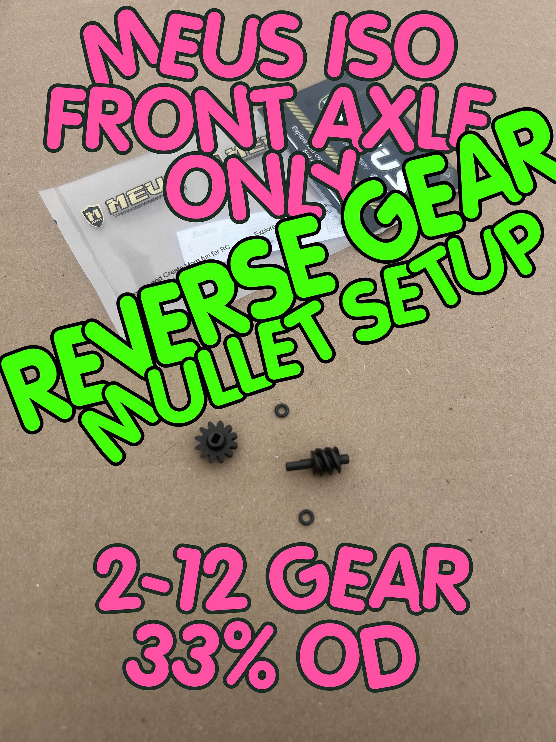 *REVERSE* 2-12T MEUS ONLY GEAR product image (1)