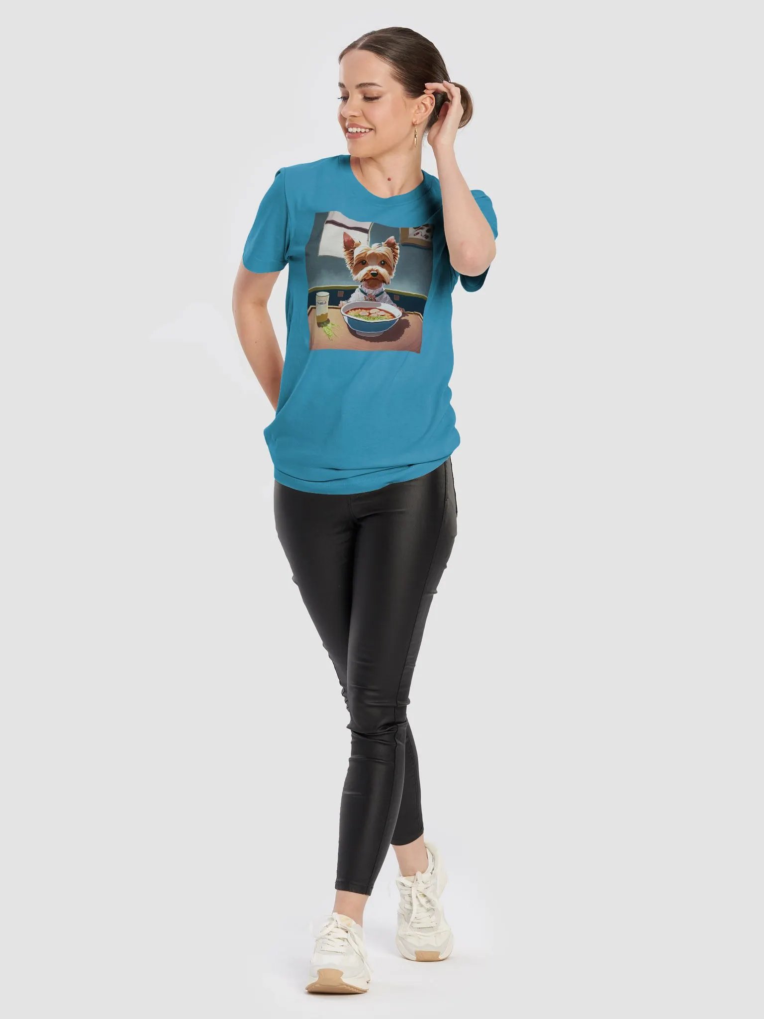 Fancy Yorkie Premium T-shirt product image (10)