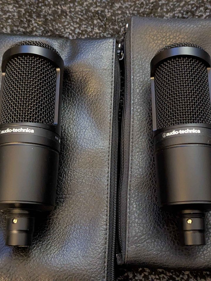 Audio Technica AT2020 XLR Microphone product image (1)