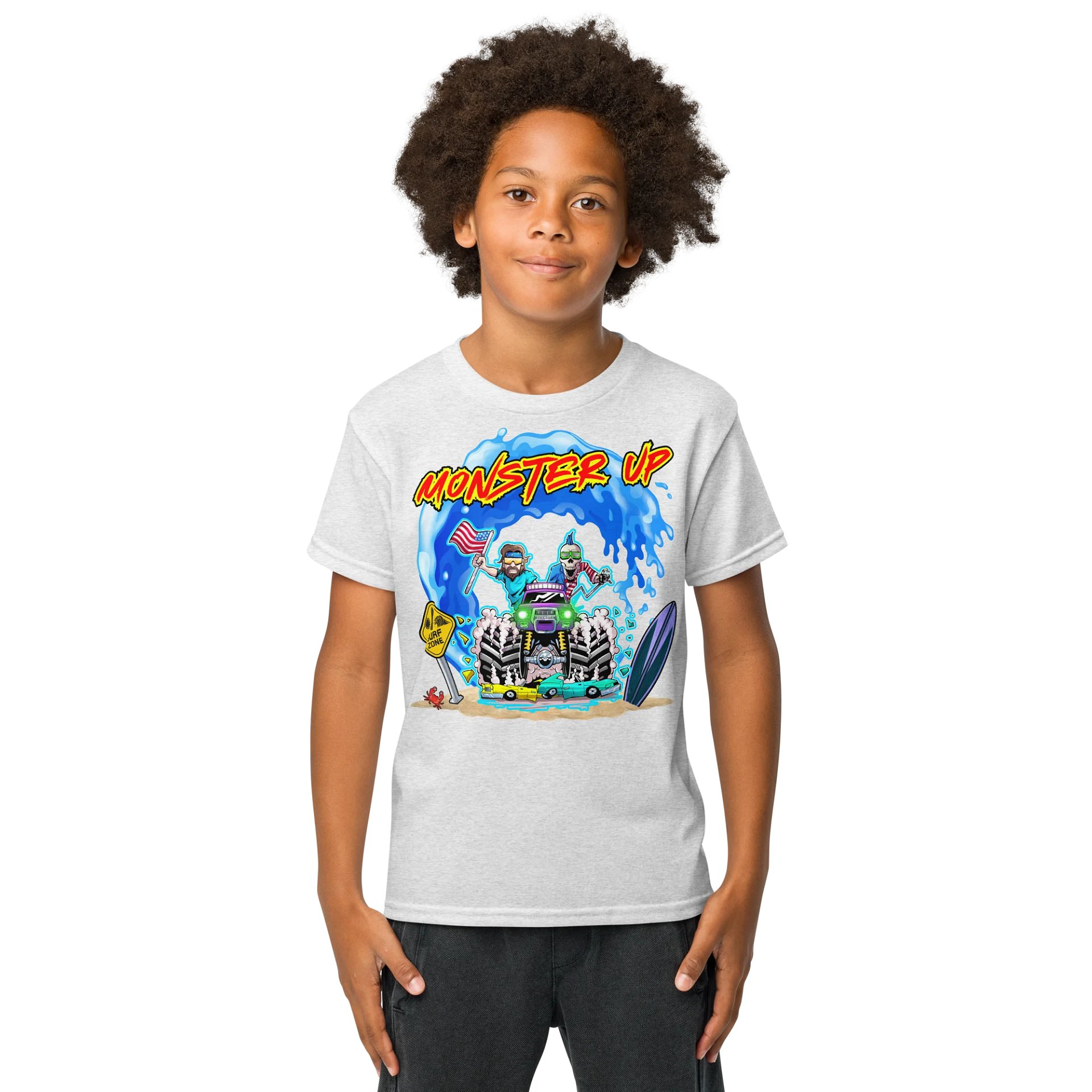 MONSTER UP : Gildan Youth Sports Tee product image (8)