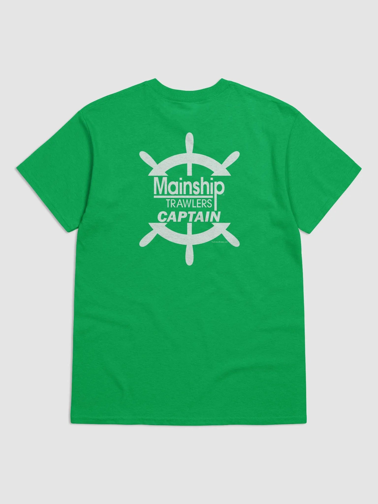 Mainship Captain - T-Shirt - Dark Shirt w/White Logo product image (4)