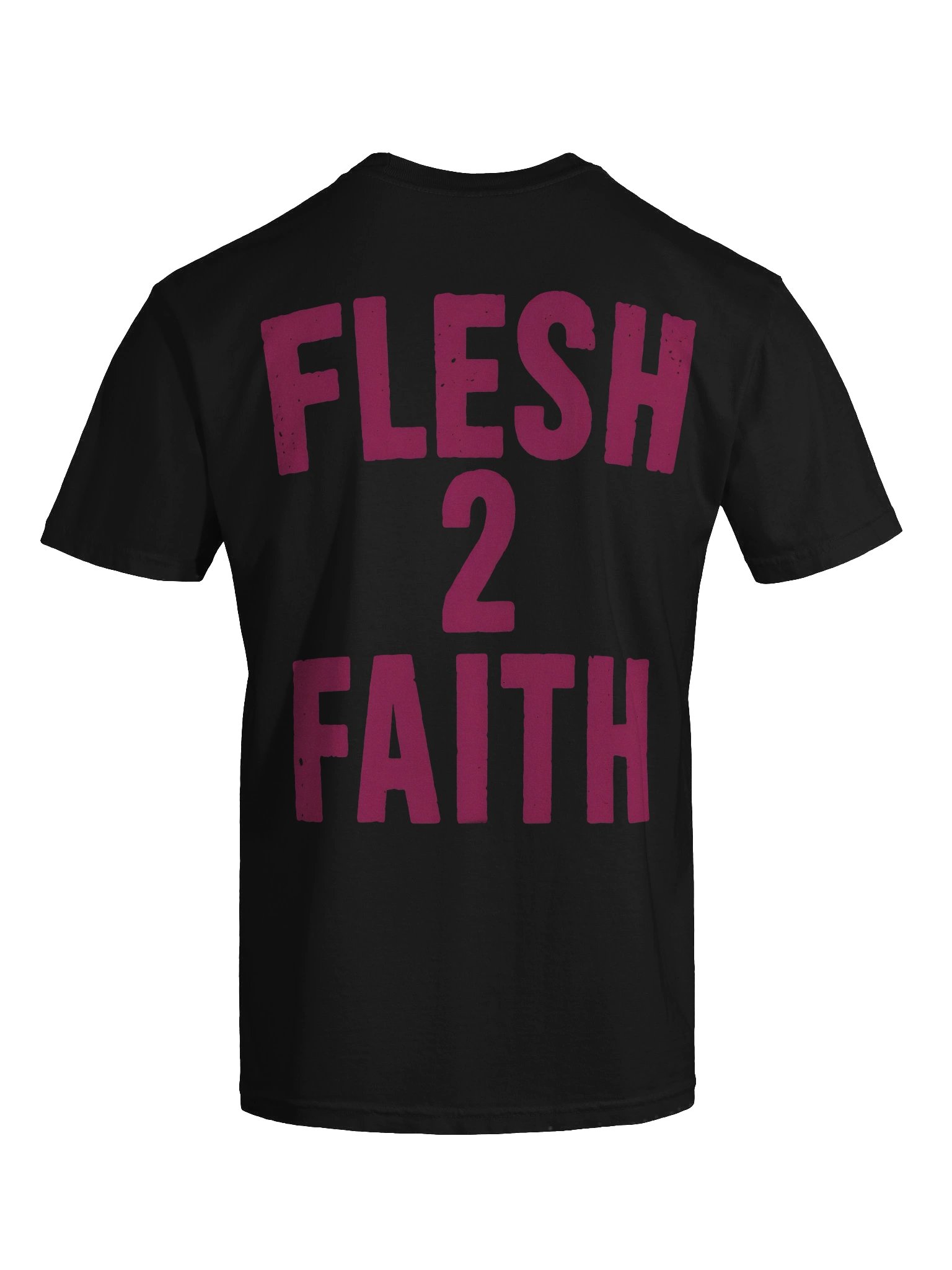 From Flesh 2 Faith — Logo Tee (Pink) product image (9)