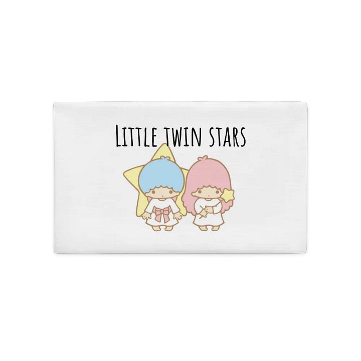 Little twin stars pillow cover product image (1)