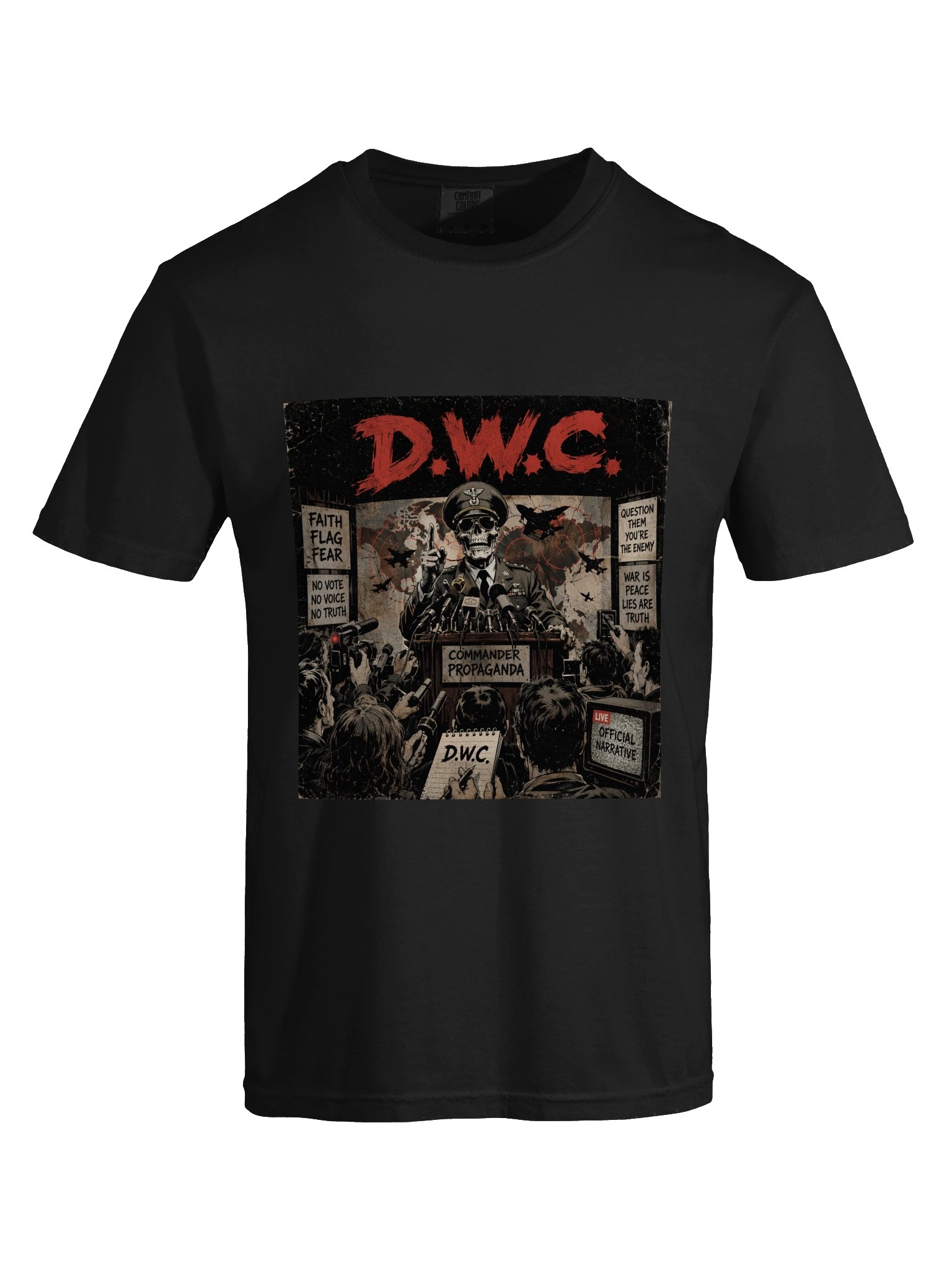D.W.C. (Commander Propaganda) T-Shirt product image (71)