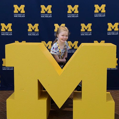 We are with Bruncle Austin today. Go blue! 💙 💛

Who thinks we can pull off three generations in a row at @uofmichigan, Ann Ar...