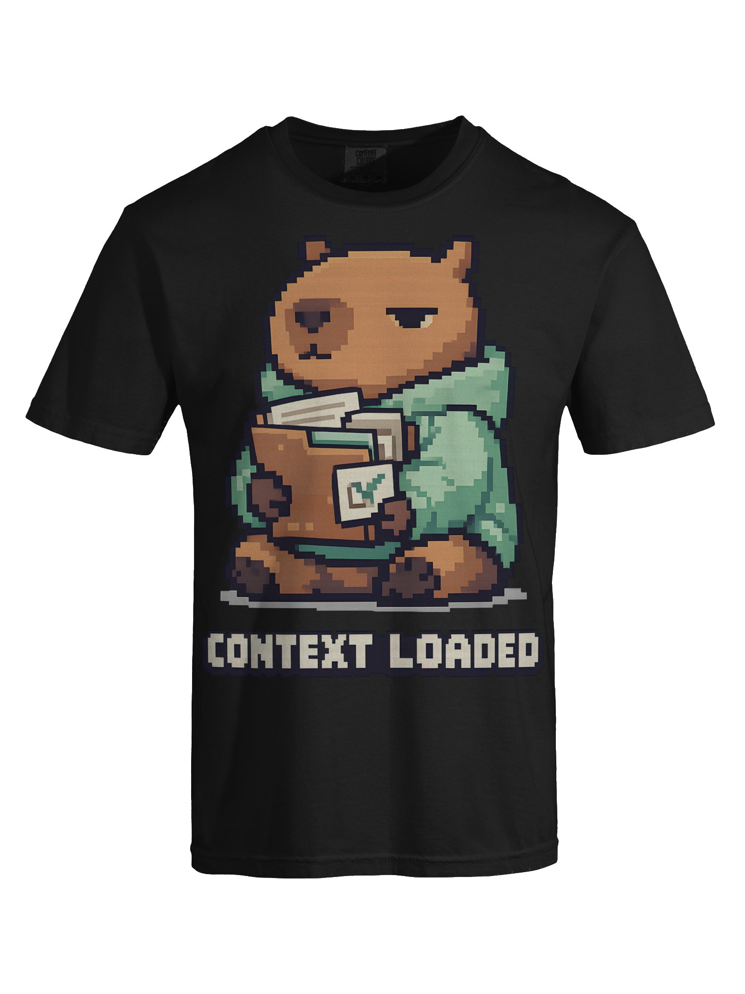 Context Loaded Capybara T-Shirt product image (7)
