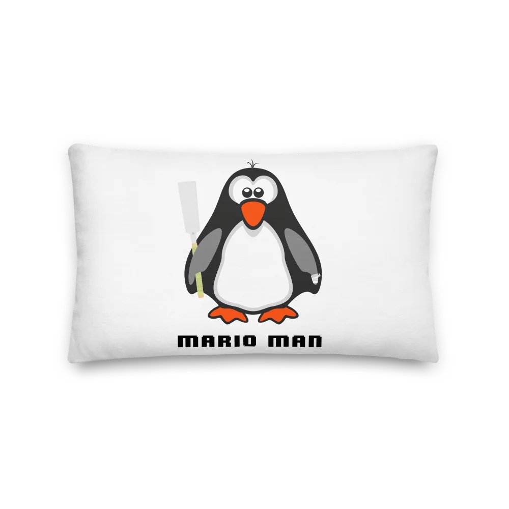 Mario Man Premium Pillow product image (2)