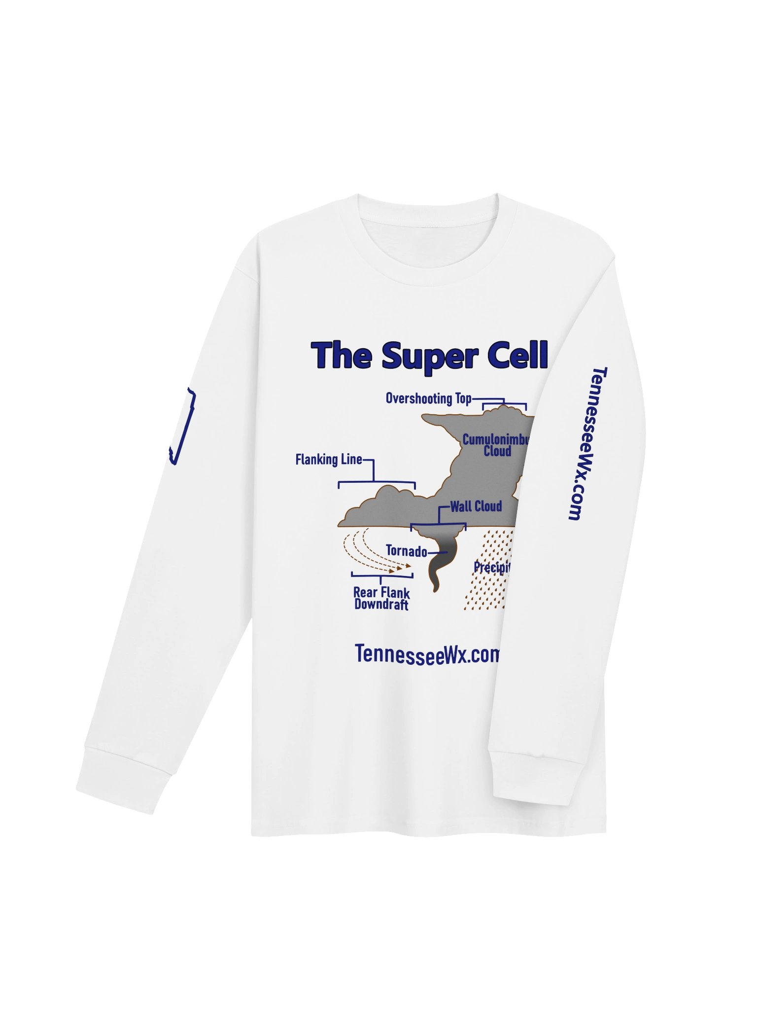 Super Cell Diagram Long Sleeve Tee Shirt product image (4)