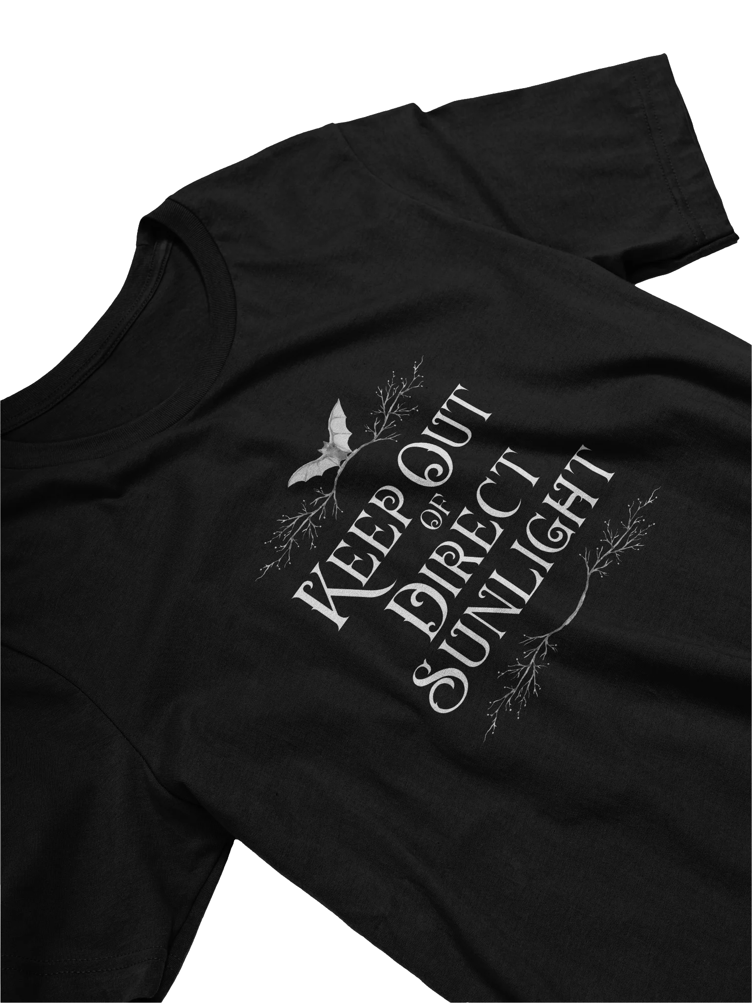 Gothic Bat Keep Out T-Shirt product image (75)