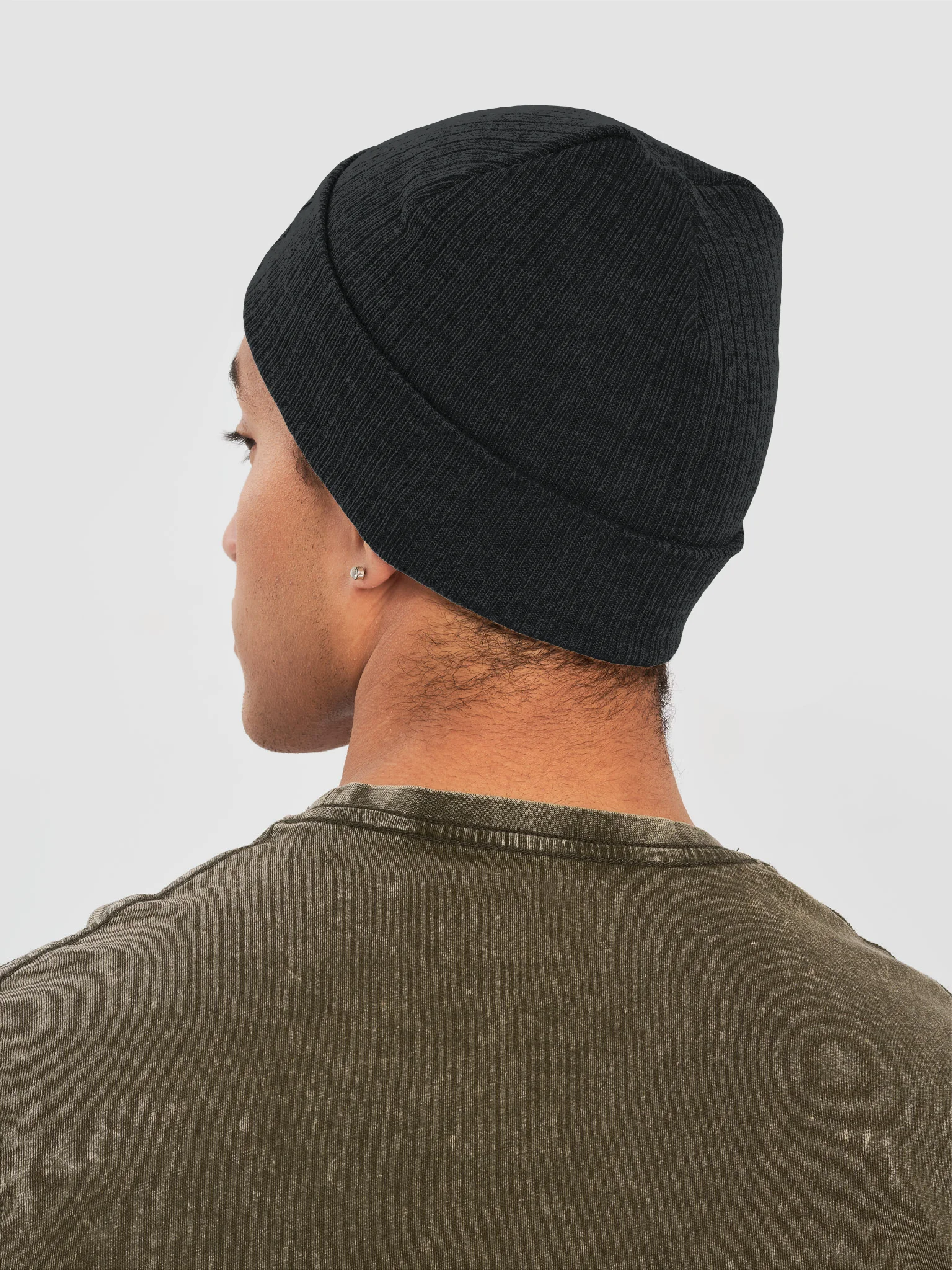 White Logo Knitted Beanie product image (9)