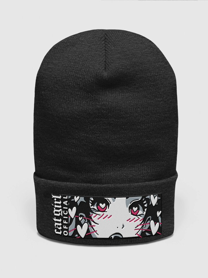 Embroidered Heart Eyes Beanie 😻 product image (1)
