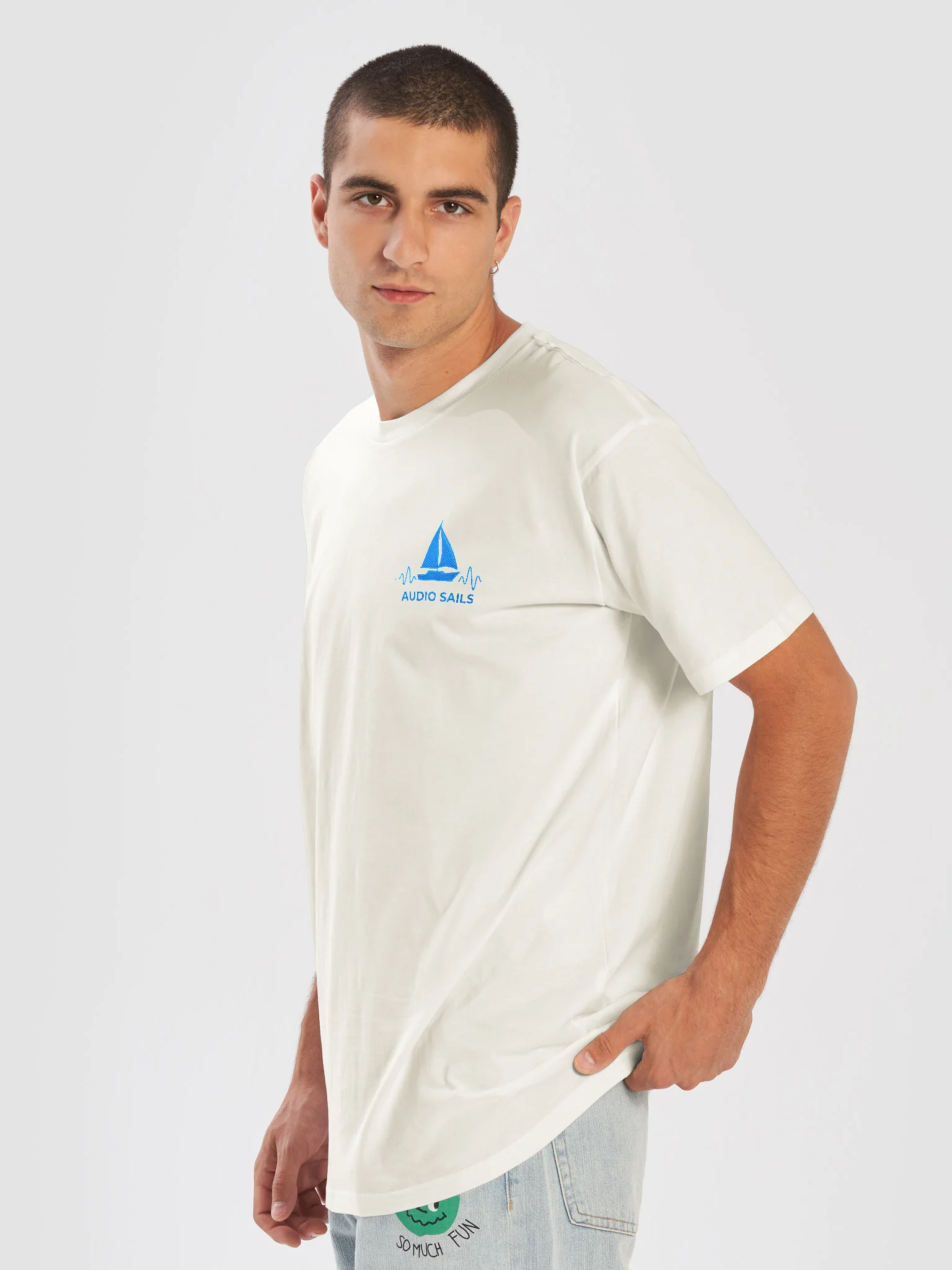 Audio Sails Reference Grade Tee | Coral product image (7)