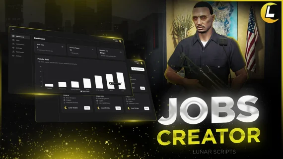 FIVEM JOBS CREATOR SCRIPT | DETAILED WALKTHROUGH [ QB / ESX / QBOX ] product image (1)