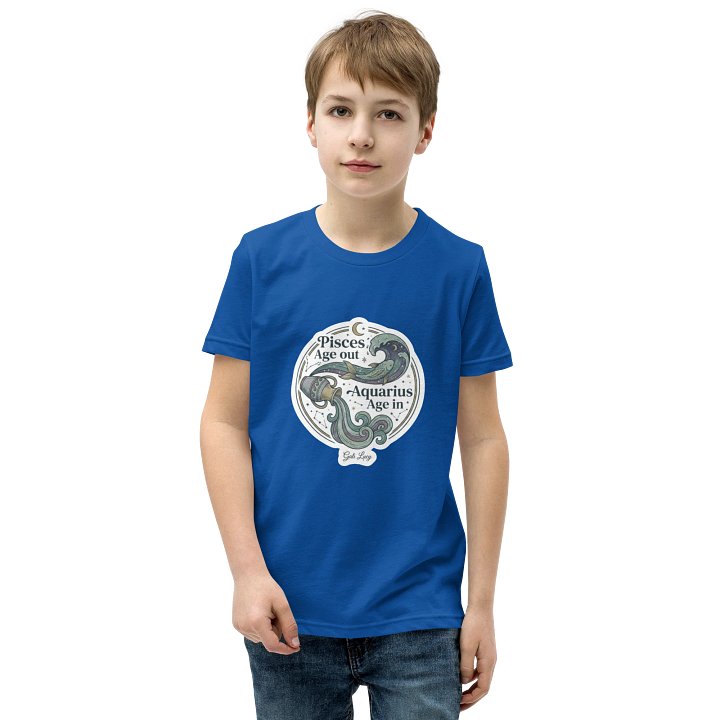 Aquarius Age Unisex Youth T-Shirt product image (1)