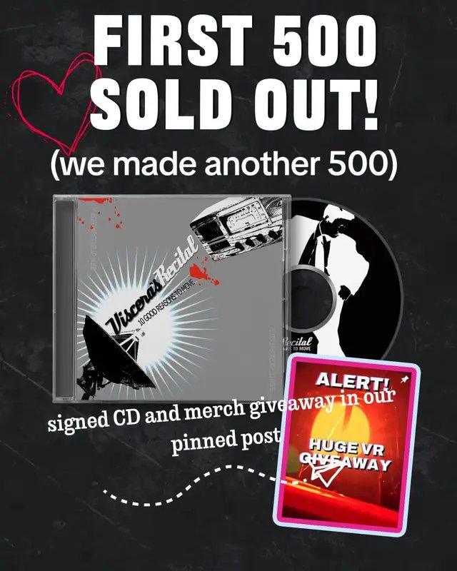 Huge thank you to everyone who pre-ordered the 10 Good Reasons to Move reissue. The first 500 are SOLD OUT. Thankfully, we had a tiny window to make another 500.  A few hundred are still available, but once they’re gone, it’ll probably be a long time before we do this again. And don’t forget, we’ve got a giveaway happening right now. Check our pinned post for details. Thank you everyone ❤️ #posthardcore #emotok #viscerasrecital #10goodreasonstomove #mereportingmissing 
