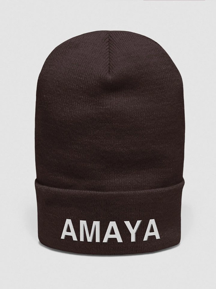 AMAYA Name Beanie product image (2)