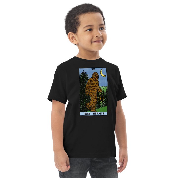 Bigfoot Hermit Tarot Card Toddler Shirt product image (7)