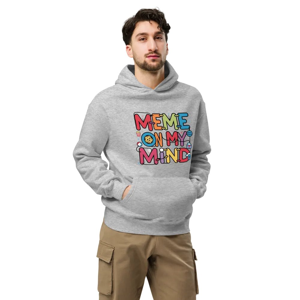 Meme On My Mind Oversized Hoodie product image (37)