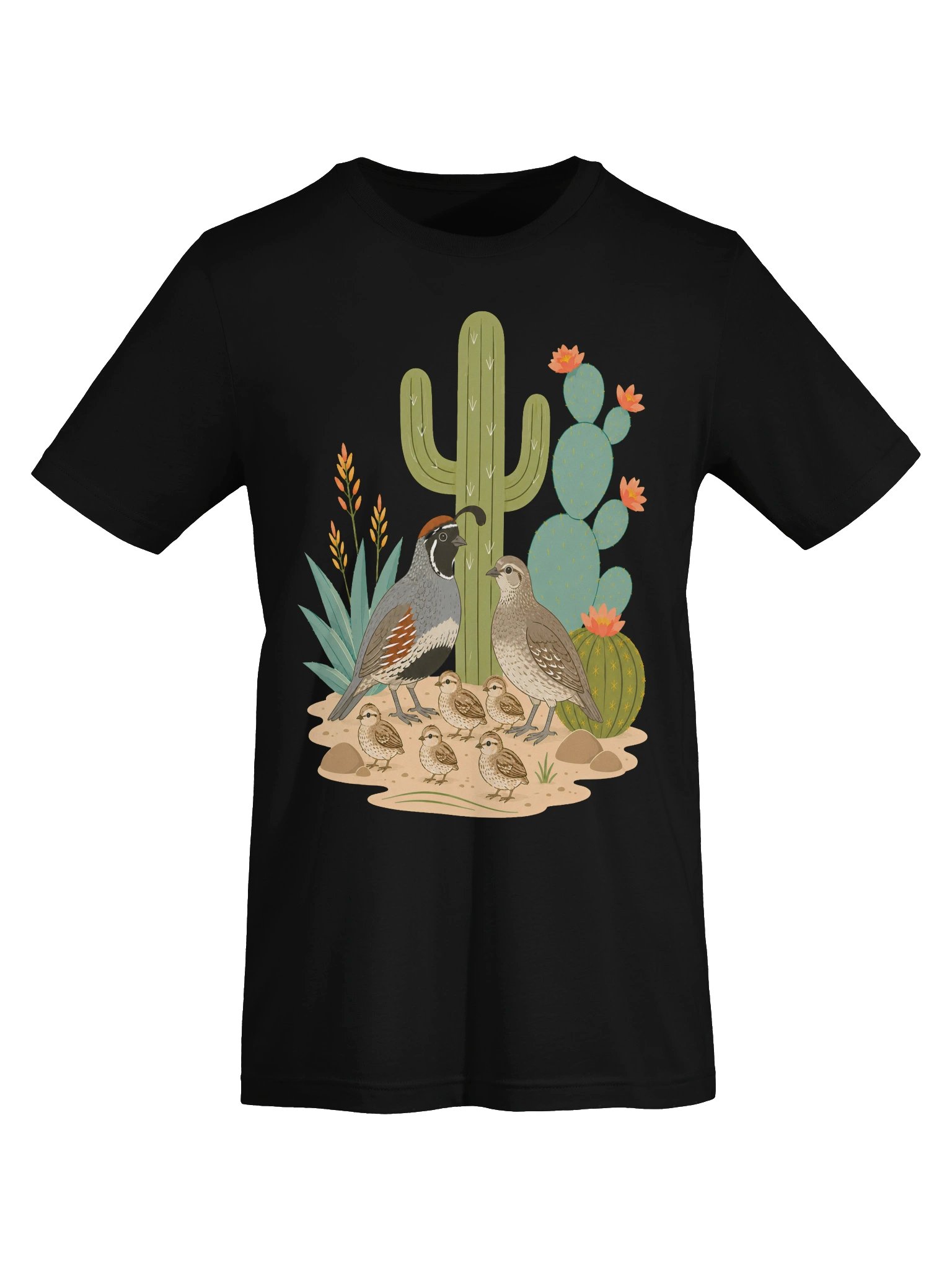 Desert Quail Family Tee product image (46)
