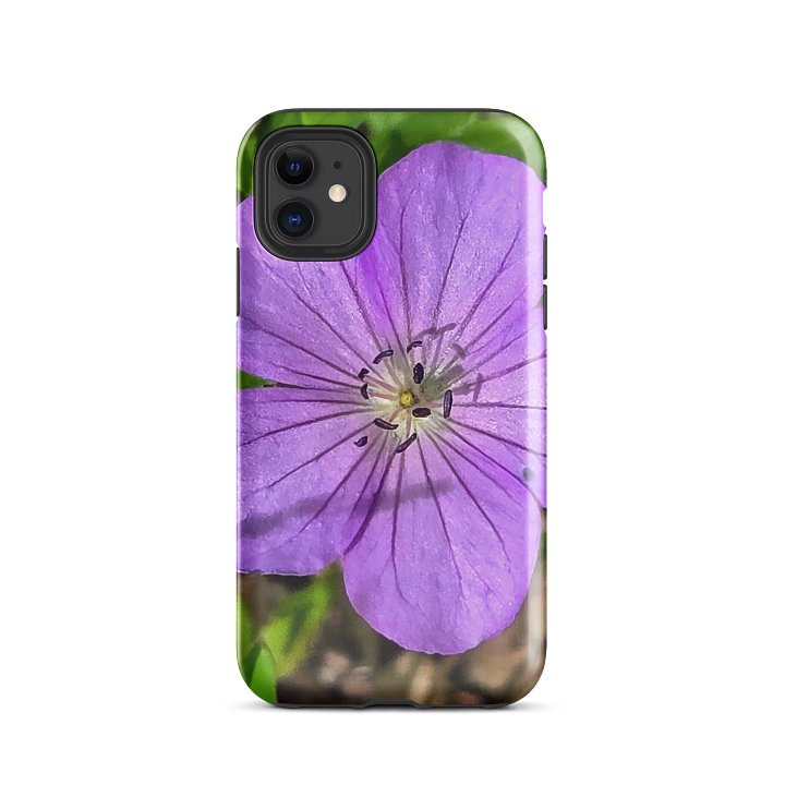 Purple Petals iPhone® Tough Case product image (2)