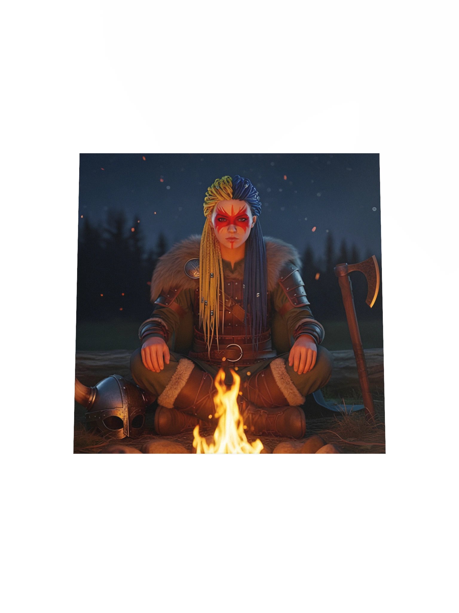 CAMP FIRE POSTER product image (8)