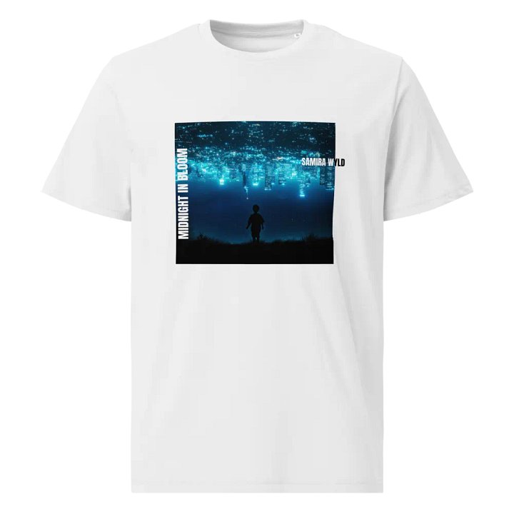 MIDNIGHT IN BLOOM (UNISEX) ORGANIC COTTON (3 colours) product image (2)