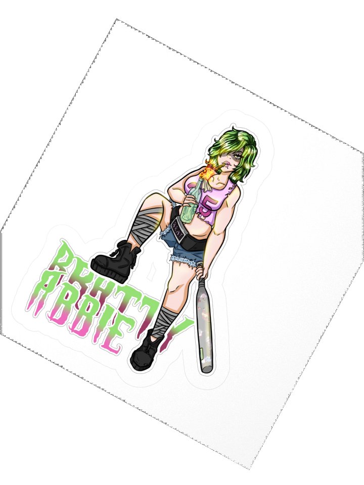 Bratty Abbie Sticker Logo product image (4)