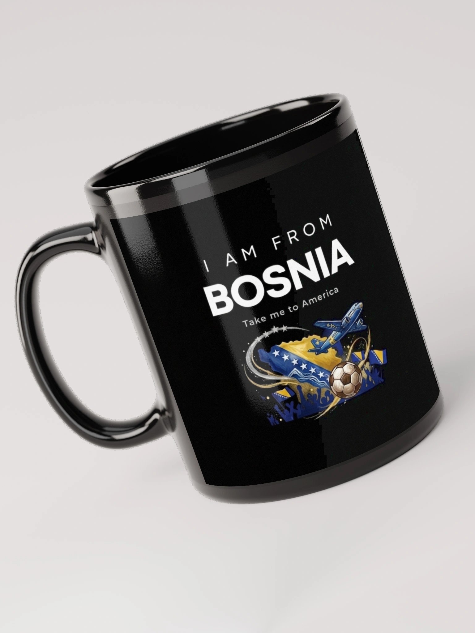I Am From Bosnia - Take Me to America Coffee Mug product image (9)