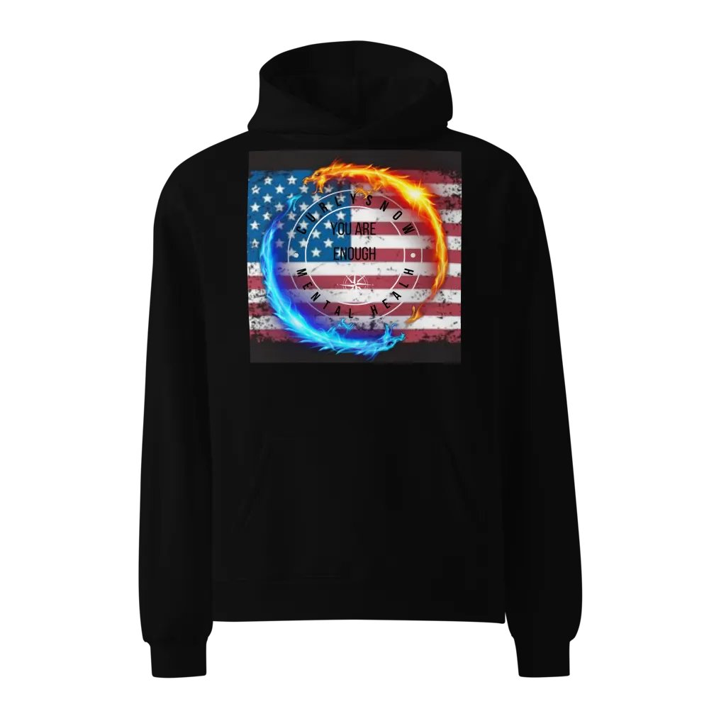 you are enough hoodie product image (1)
