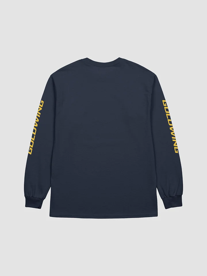 Gold Bird in Flight Long Sleeve T-Shirt product image (6)