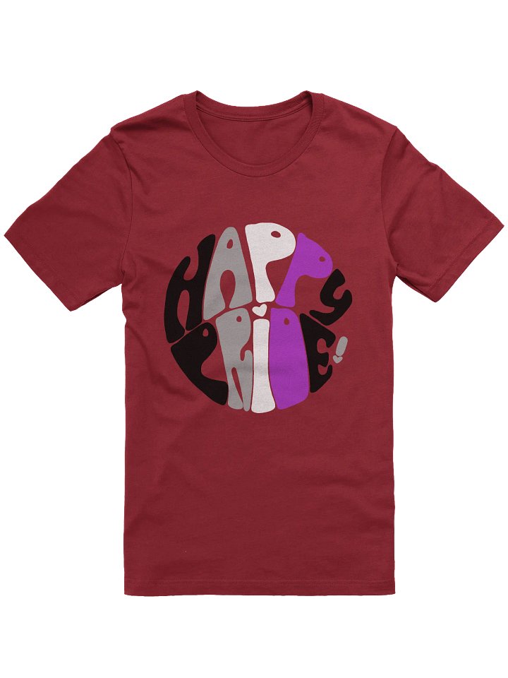 Asexual Happy Pride big print tee product image (1)