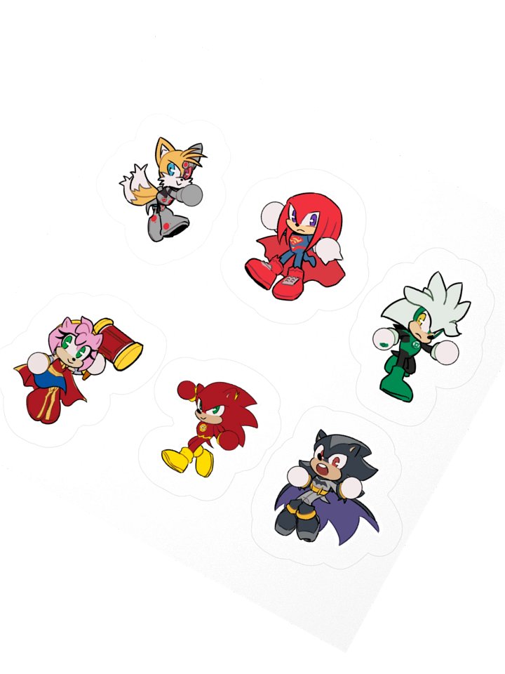 DC Sonic Stickers product image (5)