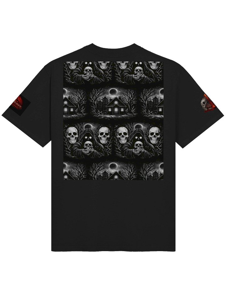 DeepTones Paranormal Haunted House Oversized Tee product image (2)