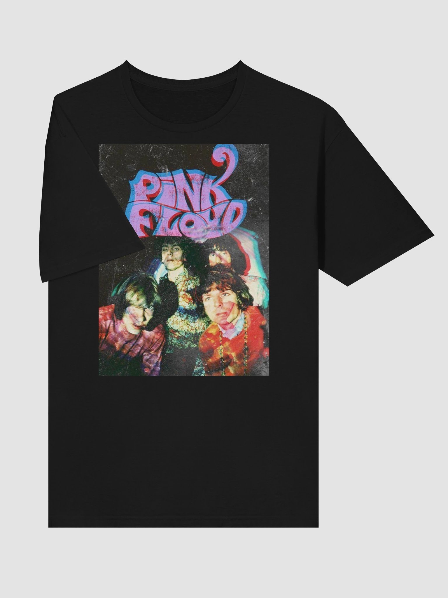 Pink Floyd Psychedelic Vintage T-Shirt | Classic 60s Rock Band Graphic Tee product image (3)